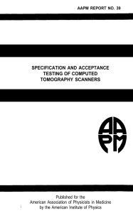 Specification And Acceptance Testing Of Computed