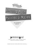 Amazing Math Puzzles and Mazes - spear