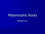 Metamorphic Rocks