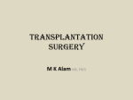 Transplantation Surgery