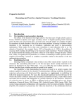 Reasoning and Proof in a Spatial Geometry