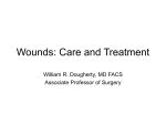 Wounds: Care and Treatment
