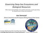Governing Deep-Sea Ecosystems and Biological Resources