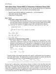 Work-Kinetic Energy Theorem (WKET)