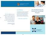(CoC) Patient Brochure, English Version
