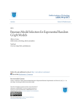 Bayesian Model Selection for Exponential Random Graph Models