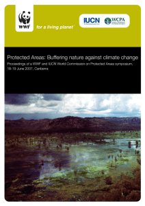 Protected Areas: Buffering nature against climate change