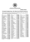 05 JSPS Subject Area Form for Computer, Engineering, Life, Natural