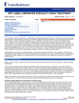 Off-Label / Unproven Specialty Drug Treatment