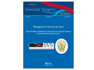 Venous Ulcer Guidelines Slides