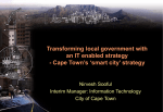 Cape Town`s smart city strategy