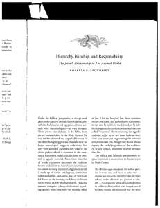 Hierarchy, Kinship, and Responsibility