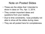 Slides - Powerpoint - University of Toronto Physics