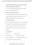 Responses of cardiac natriuretic peptides after paroxysmal