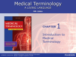 Medical Terminology PPT File