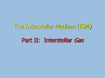 Interstellar Gas