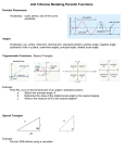 Unit 5 Review Modeling Periodic Functions