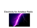 Electricity for Amateur Radio