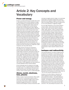 Article 2: Key Concepts and Vocabulary