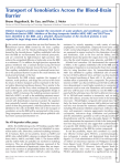 Transport of Xenobiotics Across the Blood-Brain Barrier