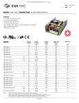 VMS-300 Datasheet - AC-DC POWER SUPPLY | CUI Inc