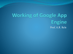 Working of Google App Engine