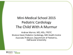 The Child With A Murmur - Faculty of Medicine