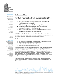 CTBUH Names Best Tall Buildings for 2014