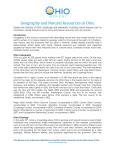 Geography and Natural Resources in Ohio