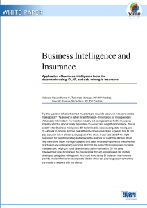 Business Intelligence and Insurance