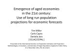Use of long run population projections for economic forecasts