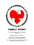 STRONG HEART STUDY LABORATORY PROCEDURES