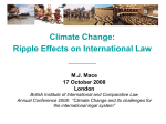 Climate Change - British Institute of International and Comparative