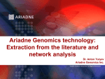 Ariadne Genomics technology
