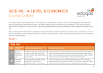 Course Outline Word Document | AS/A level
