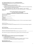 Ch. 17 Reaction Energy (Thermochemistry )