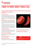 I need to know about sickle cell