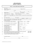 Disability Application