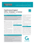 Gastroesophageal reflux disease: a review
