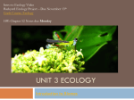 Ch 52 Introduction to Ecology