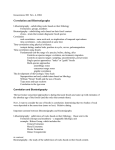 Correlation and Biostratigraphy