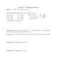 Section 5.1 - Fundamental Identities HW: # 1, 2, 4, 23