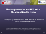 What Clinicians Need to Know - AIDS Education and Training Centers