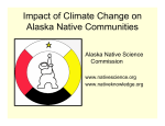 Impact of Climate Change on Alaska Native Communities