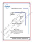 Sample Instructions