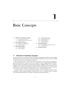 Basic Concepts - DePaul University