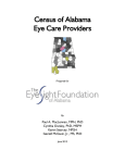 Census of Alabama Eye Care Providers