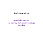 Behaviourism - WordPress.com