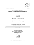 Application of Convention 108 to the profiling mechanism