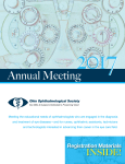 Annual Meeting - the Ohio Ophthalmological Society